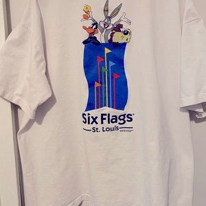 Looney Tunes Six Flags Tee